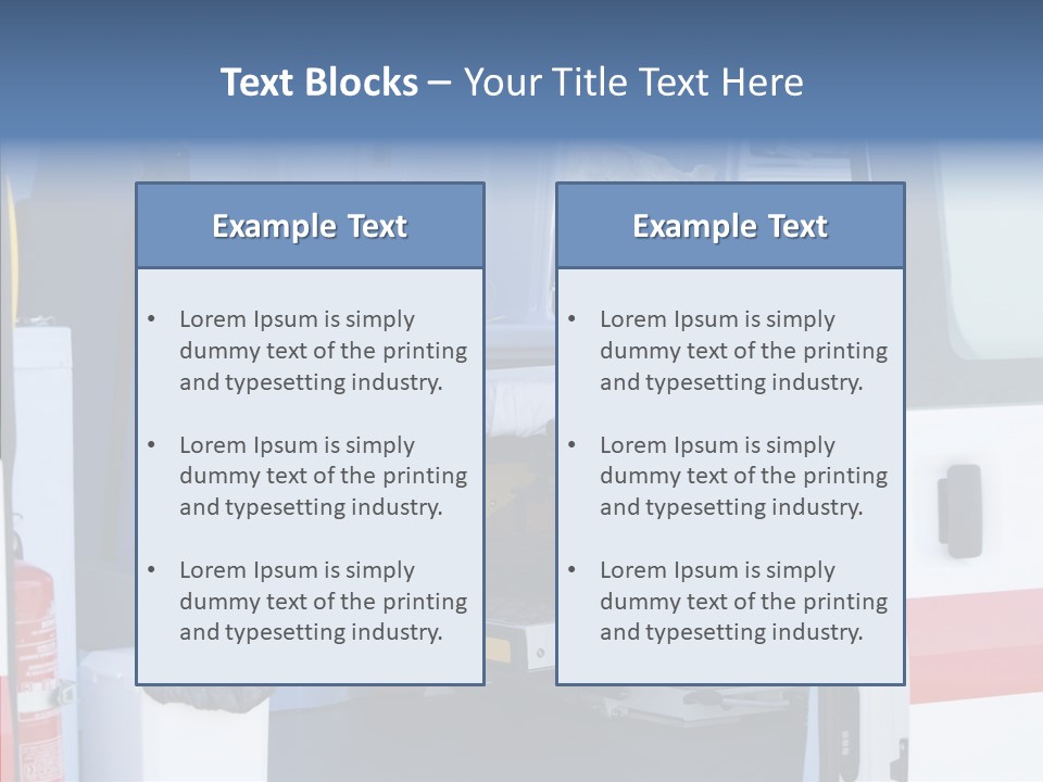 Radio Captain Rescue PowerPoint Template