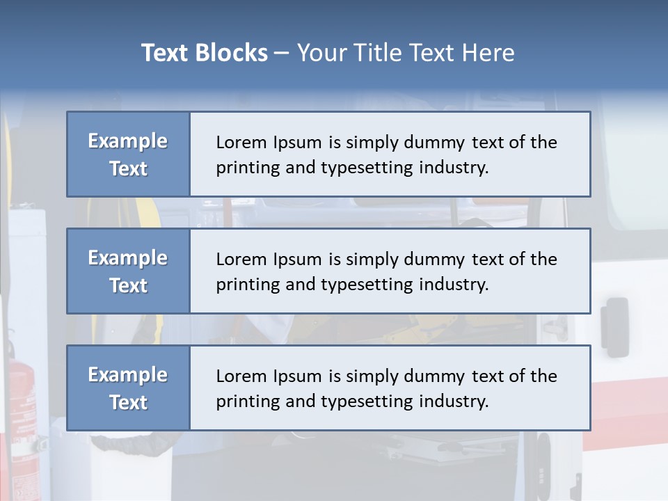 Radio Captain Rescue PowerPoint Template