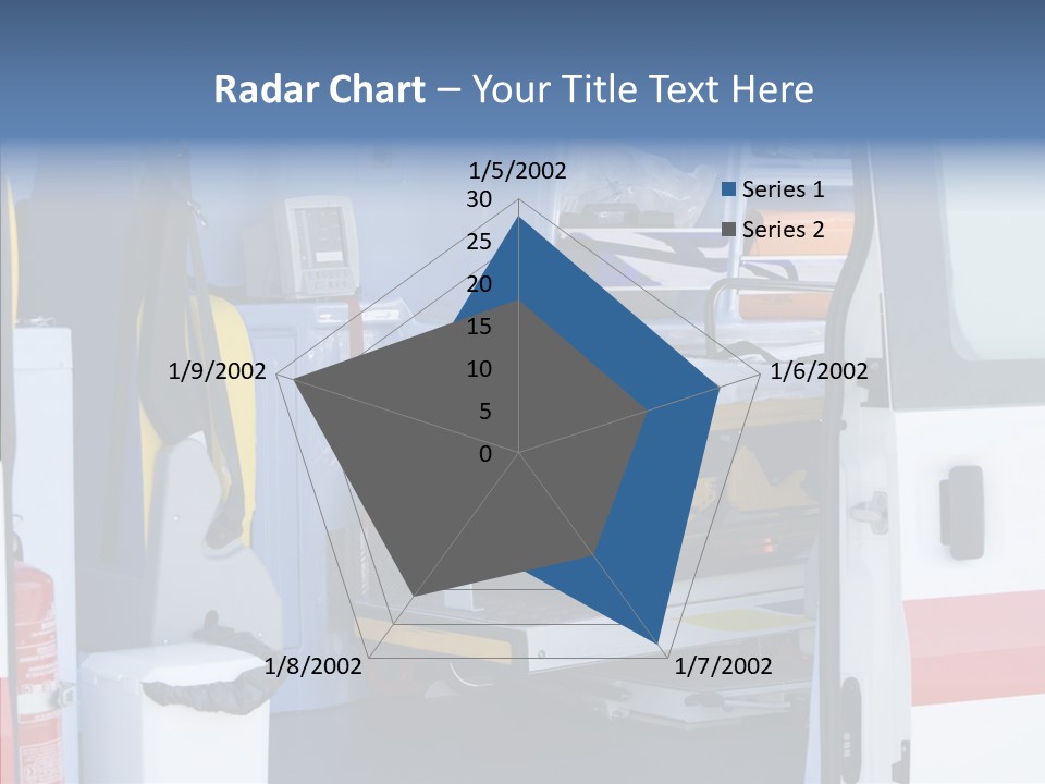 Radio Captain Rescue PowerPoint Template