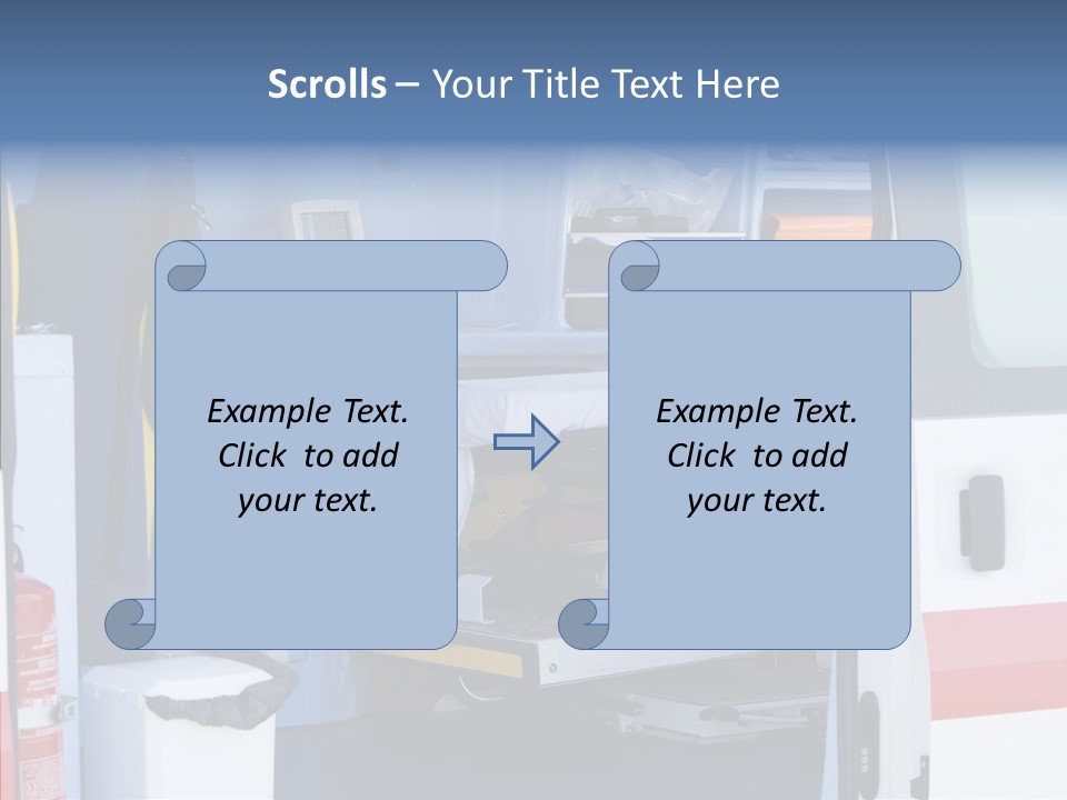 Radio Captain Rescue PowerPoint Template