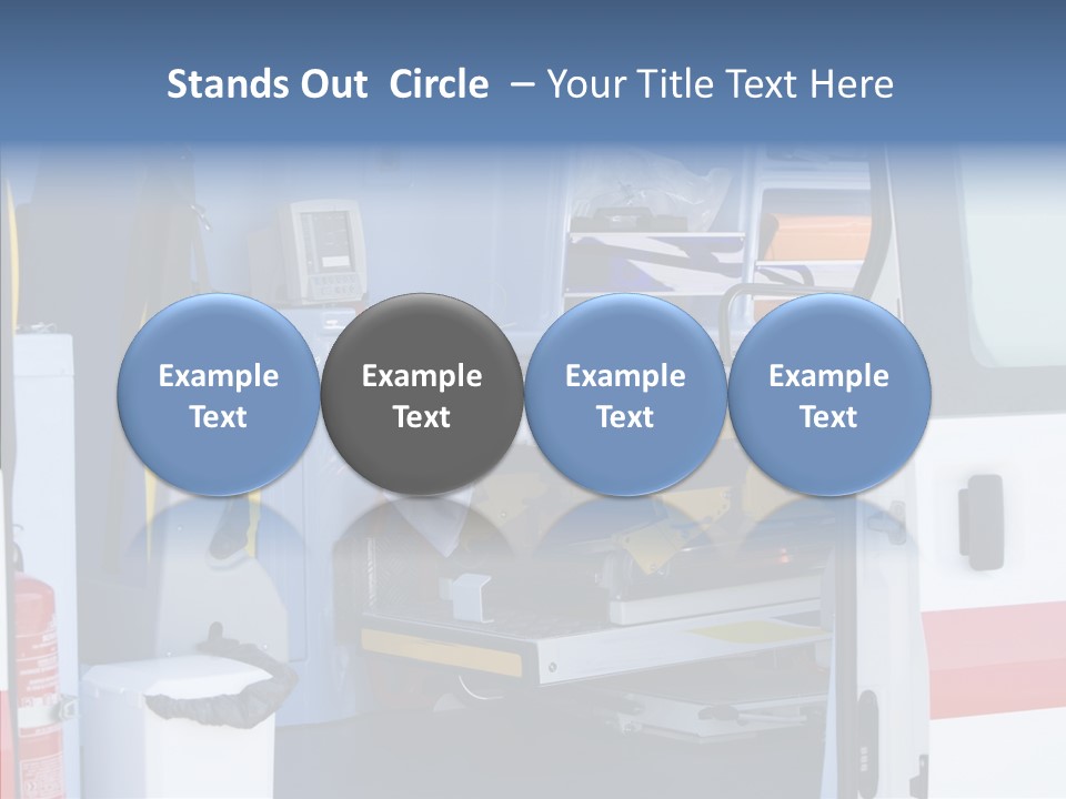 Radio Captain Rescue PowerPoint Template