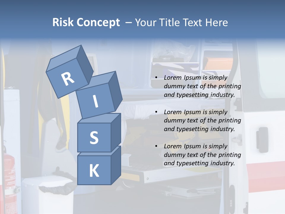 Radio Captain Rescue PowerPoint Template