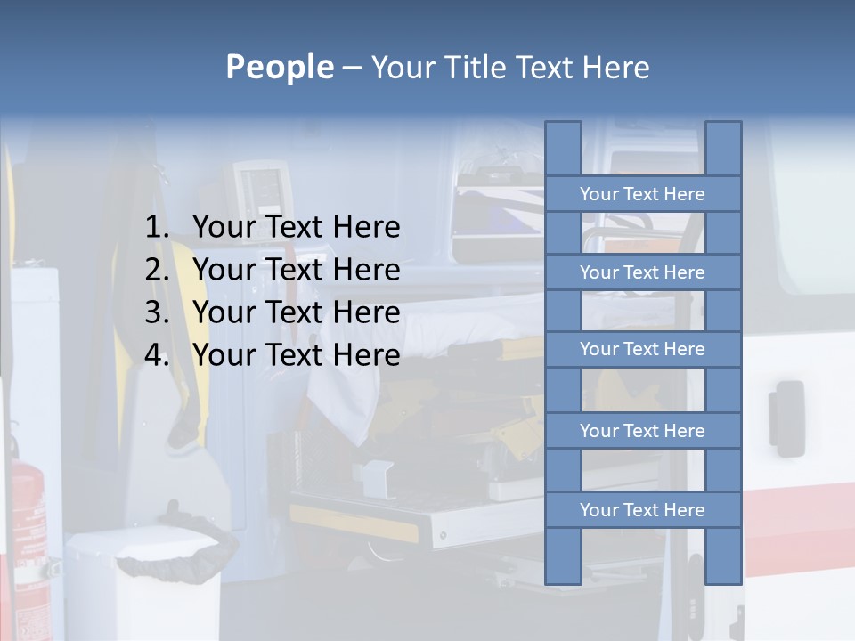 Radio Captain Rescue PowerPoint Template