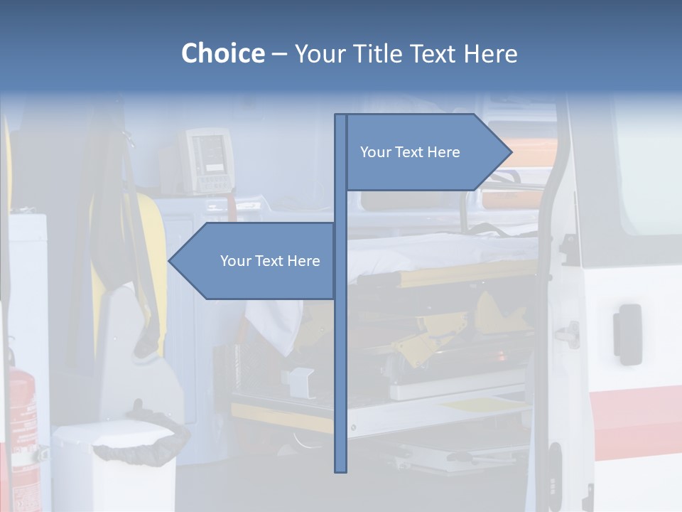 Radio Captain Rescue PowerPoint Template