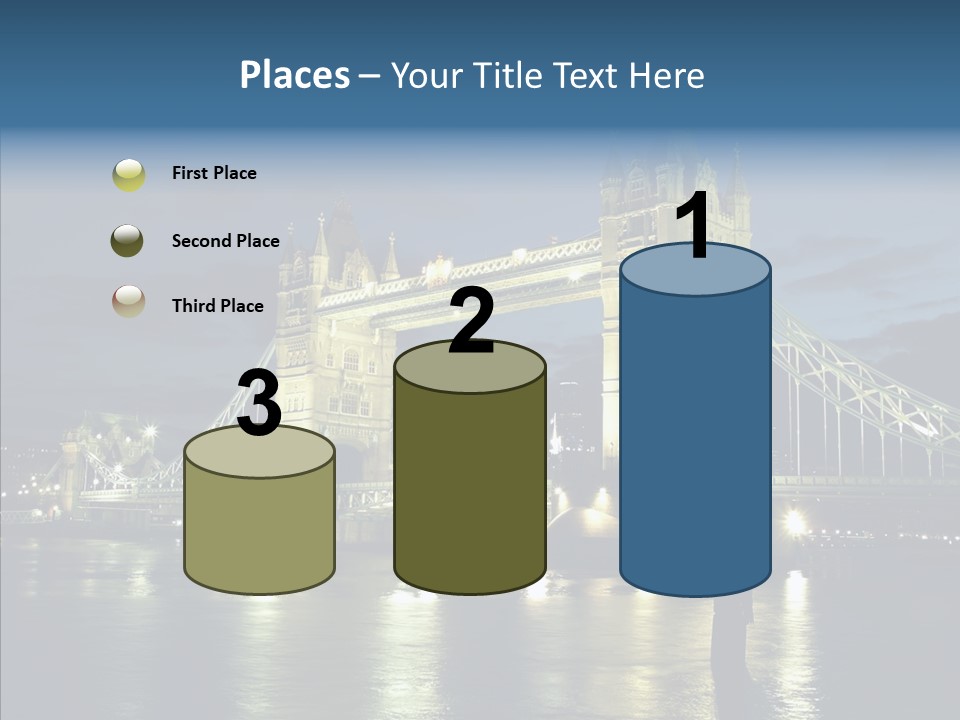 River Late London PowerPoint Template
