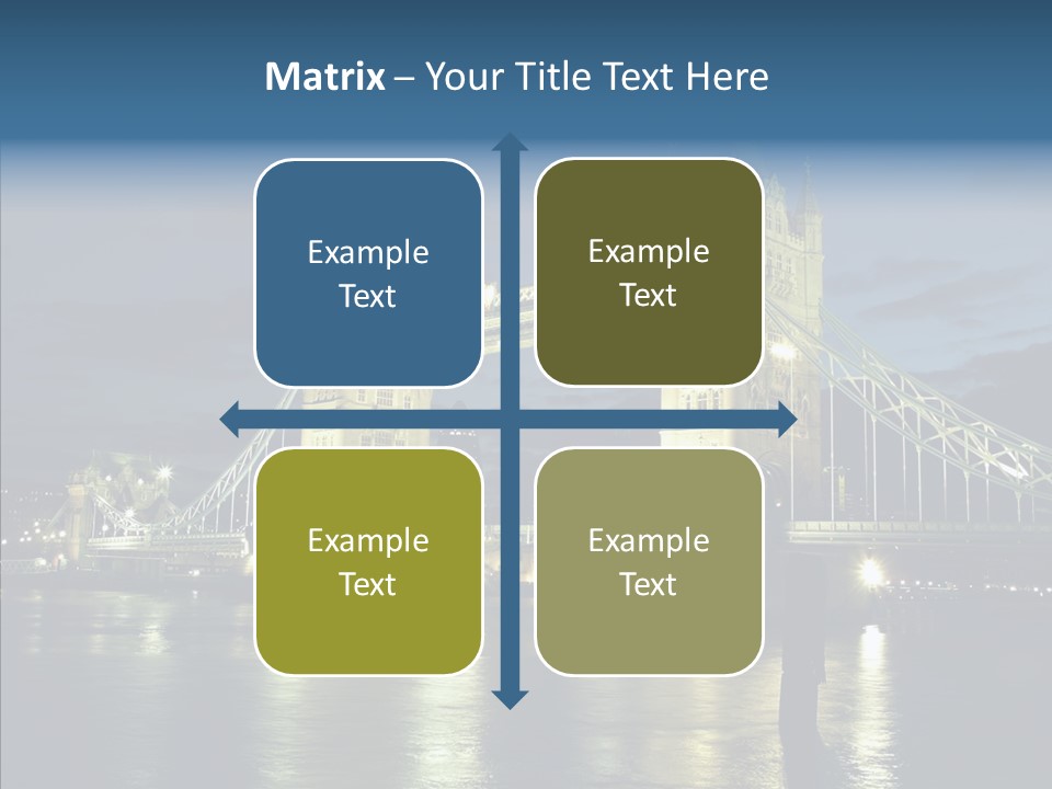 River Late London PowerPoint Template