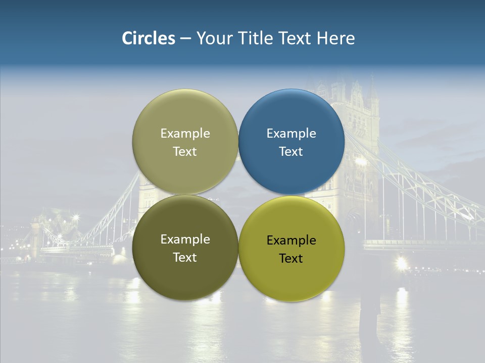 River Late London PowerPoint Template