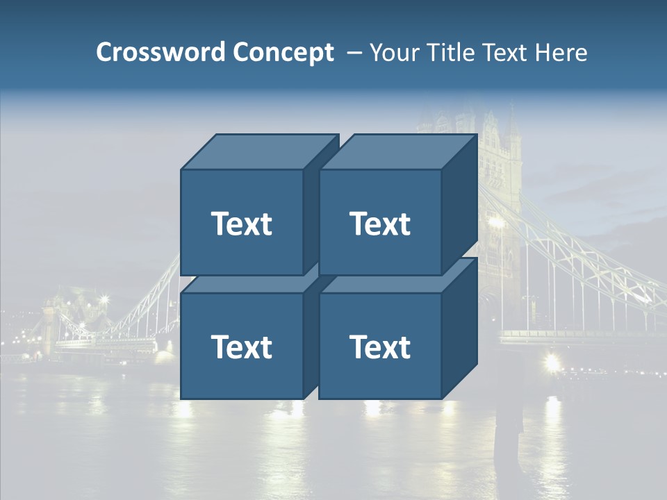 River Late London PowerPoint Template