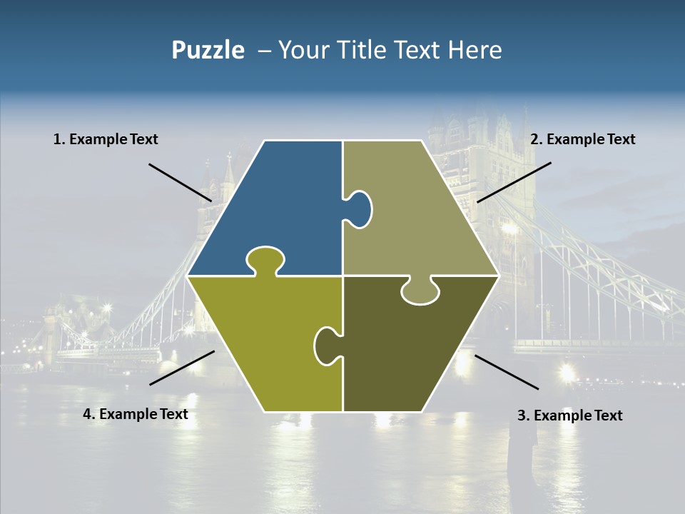 River Late London PowerPoint Template