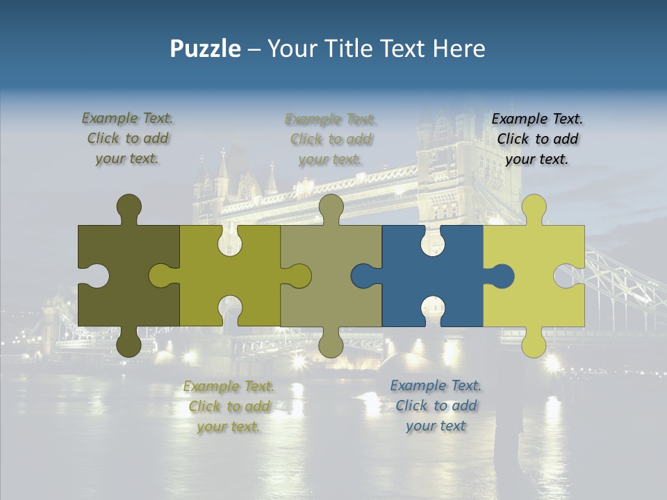 River Late London PowerPoint Template