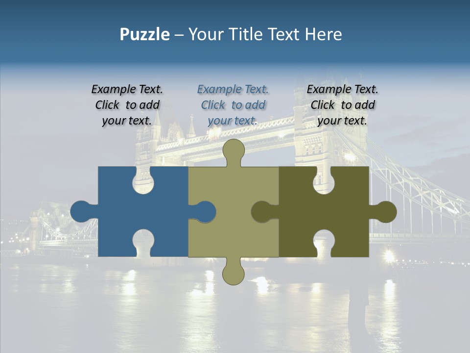 River Late London PowerPoint Template