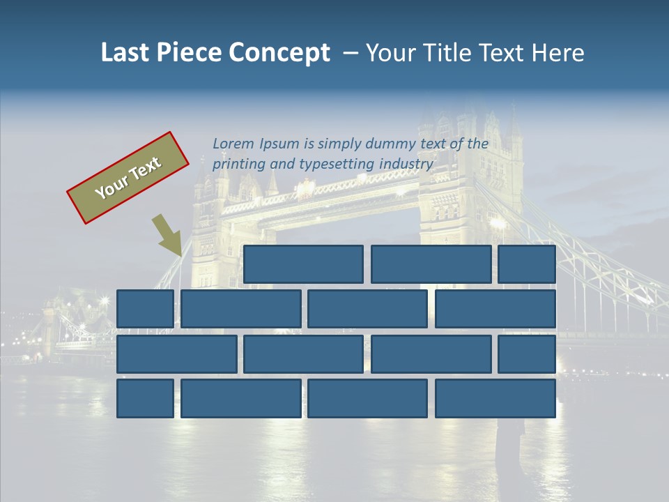 River Late London PowerPoint Template