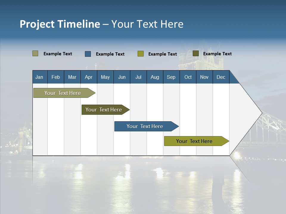 River Late London PowerPoint Template