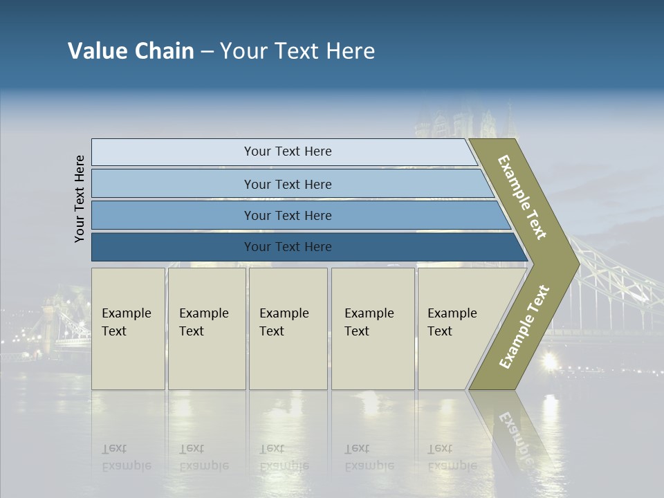 River Late London PowerPoint Template
