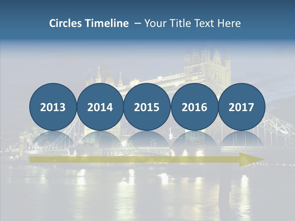 River Late London PowerPoint Template