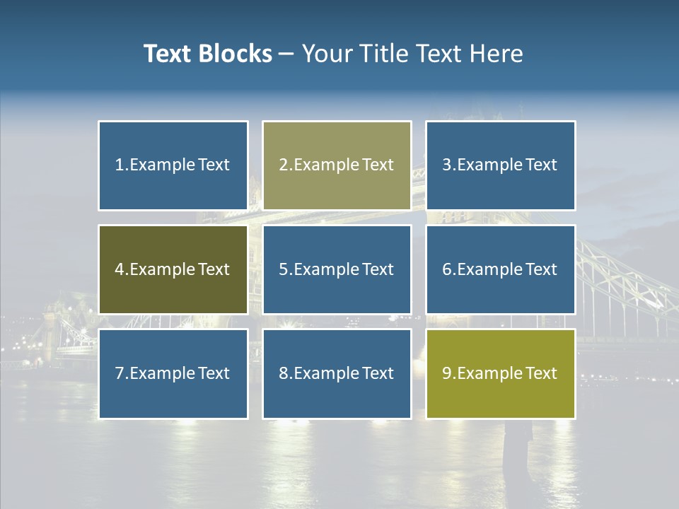 River Late London PowerPoint Template