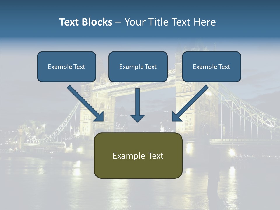 River Late London PowerPoint Template