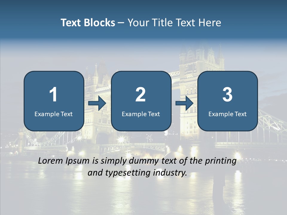 River Late London PowerPoint Template