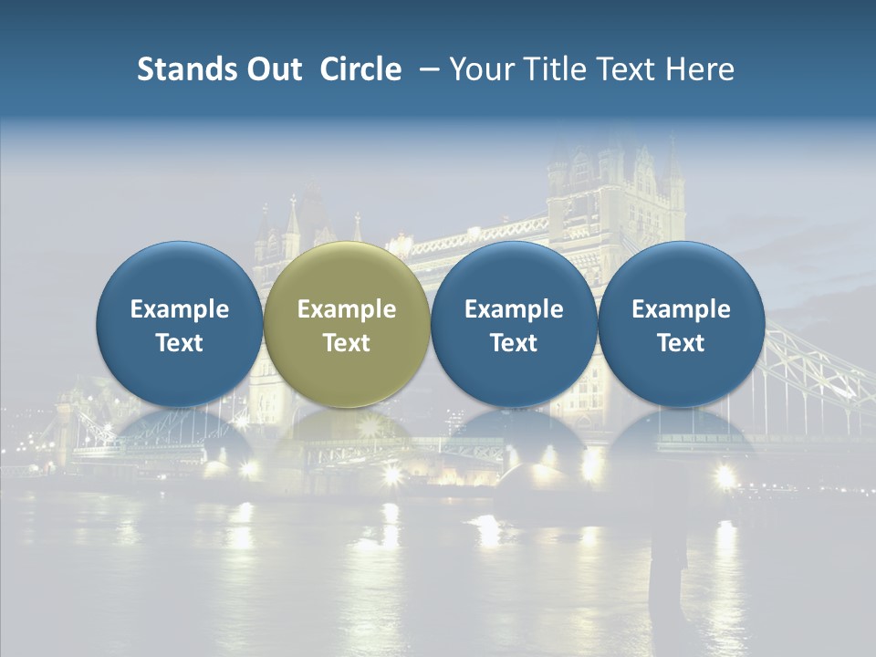 River Late London PowerPoint Template