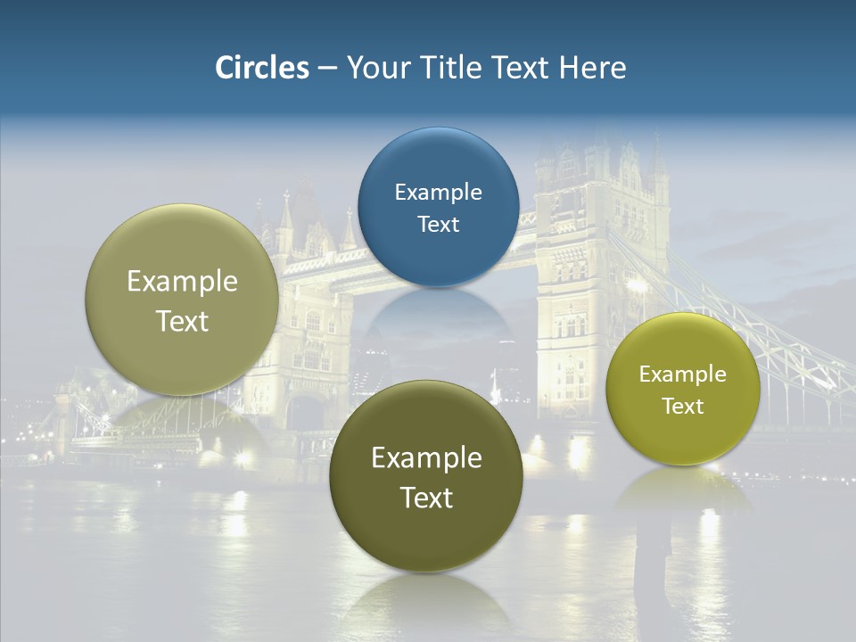 River Late London PowerPoint Template