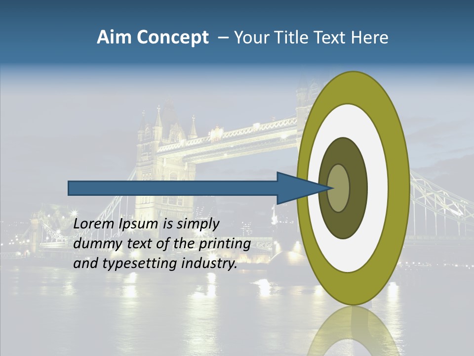 River Late London PowerPoint Template