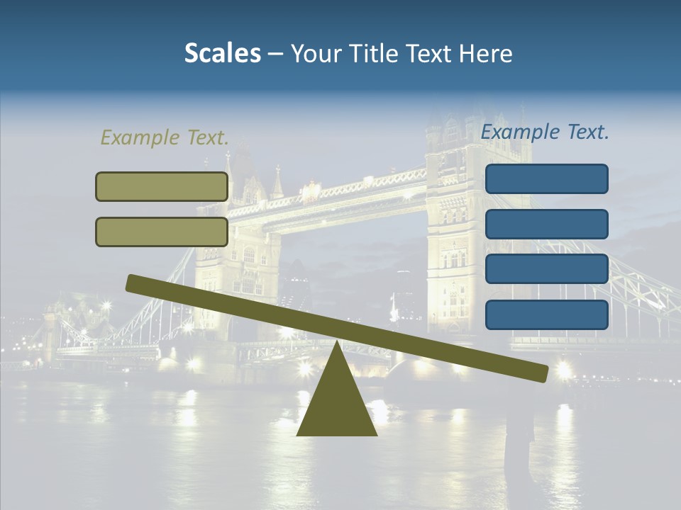 River Late London PowerPoint Template