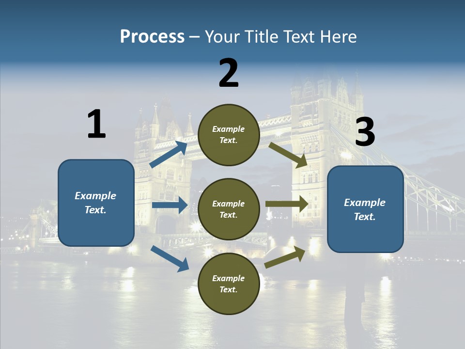 River Late London PowerPoint Template