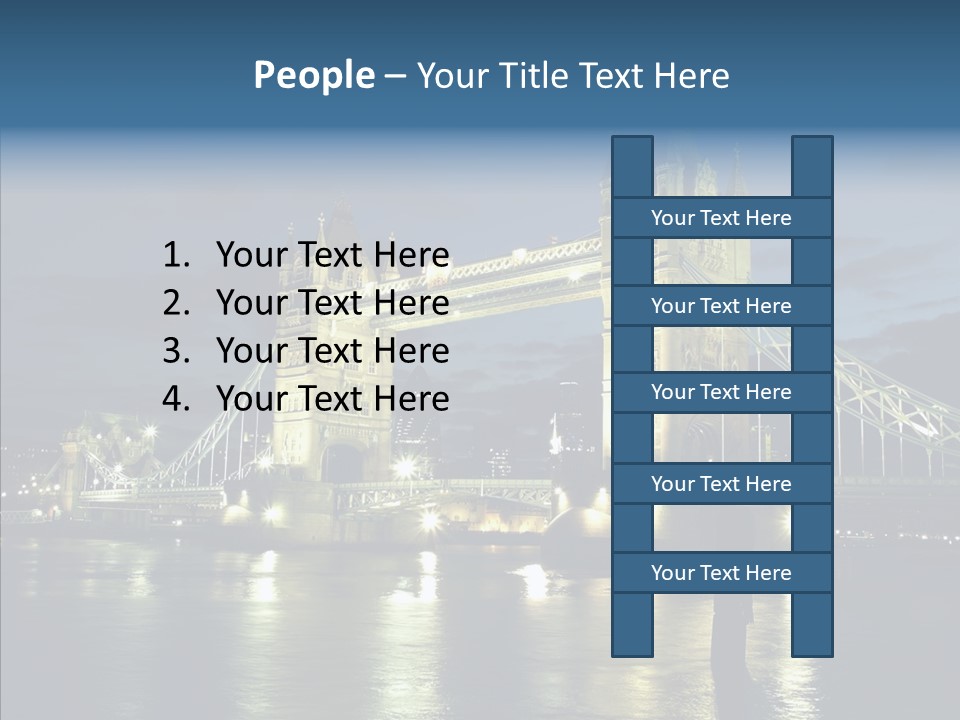 River Late London PowerPoint Template