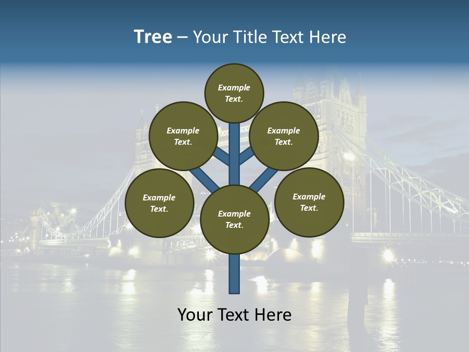 River Late London PowerPoint Template