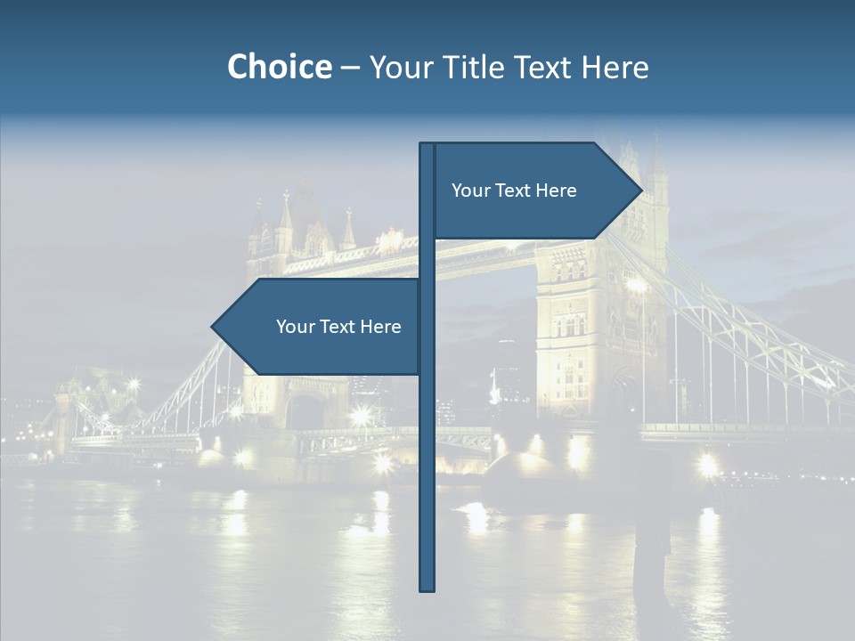 River Late London PowerPoint Template