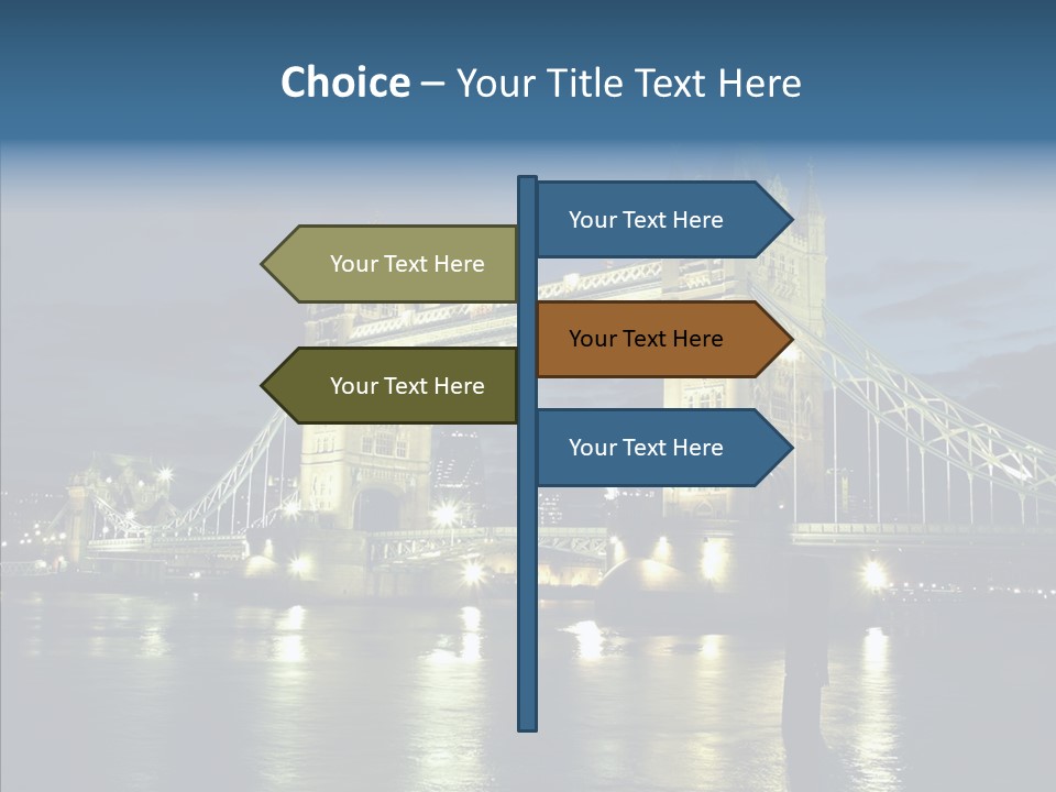 River Late London PowerPoint Template