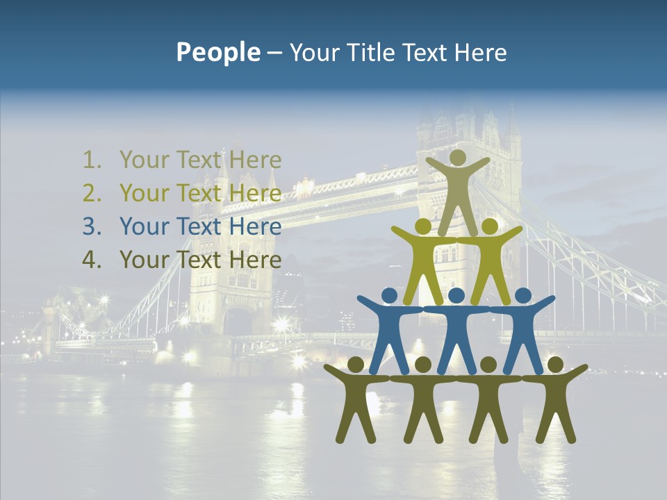 River Late London PowerPoint Template