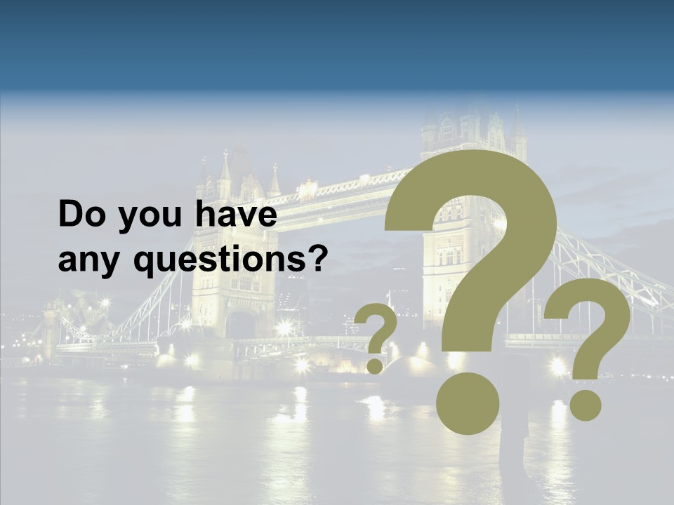 River Late London PowerPoint Template