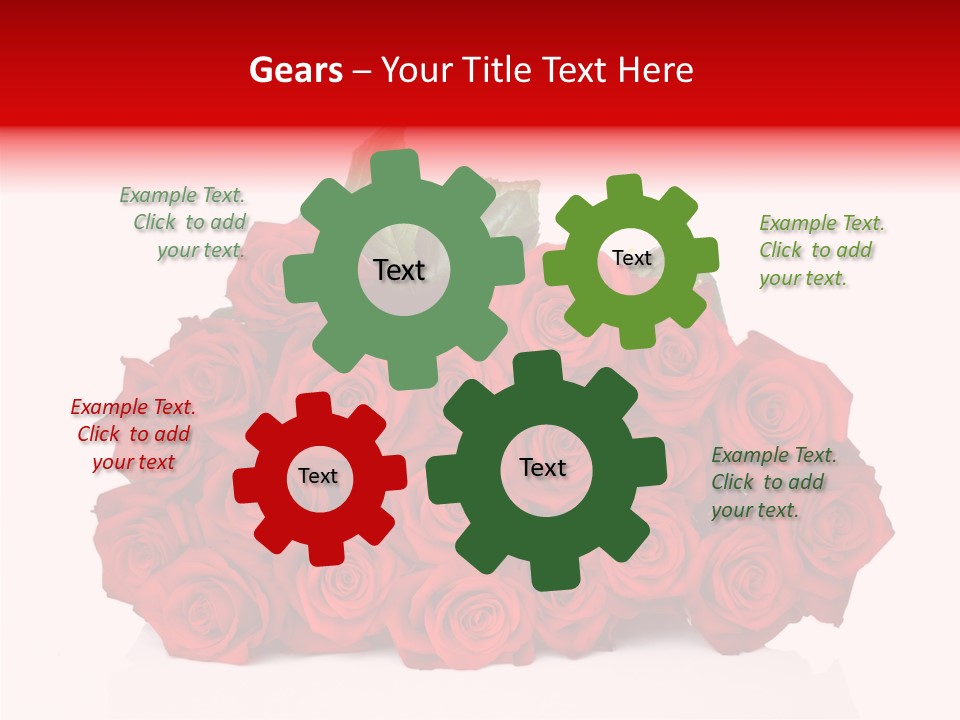 Decoration Anniversary Present PowerPoint Template