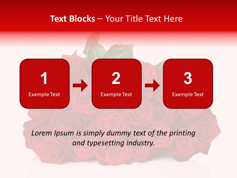 Decoration Anniversary Present PowerPoint Template