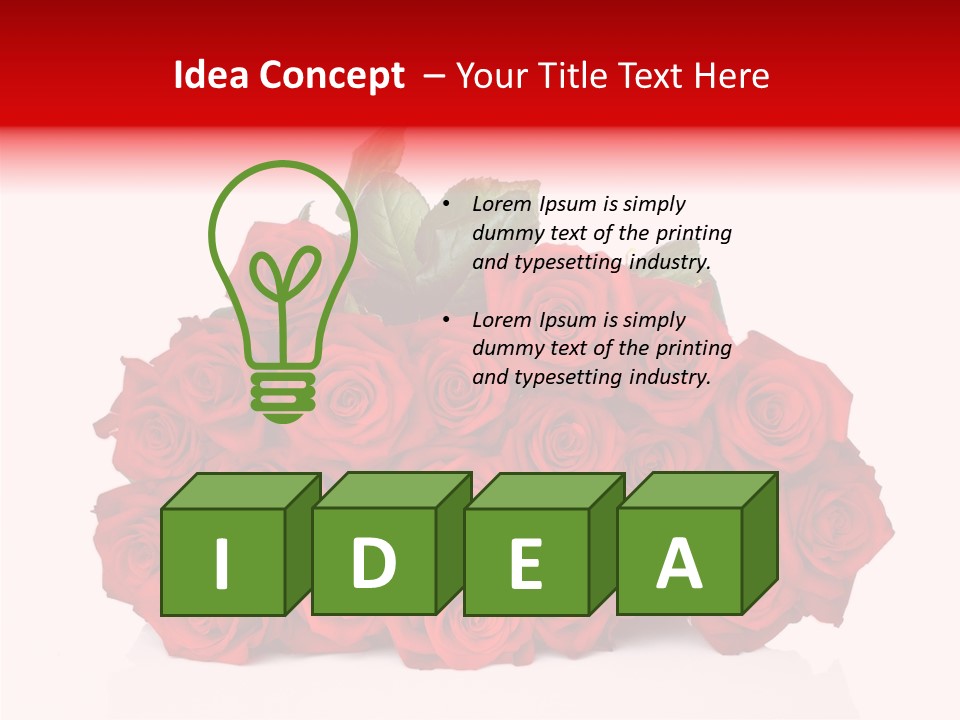 Decoration Anniversary Present PowerPoint Template