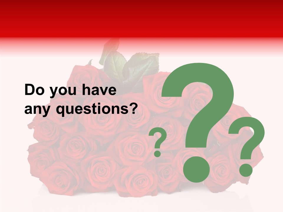 Decoration Anniversary Present PowerPoint Template