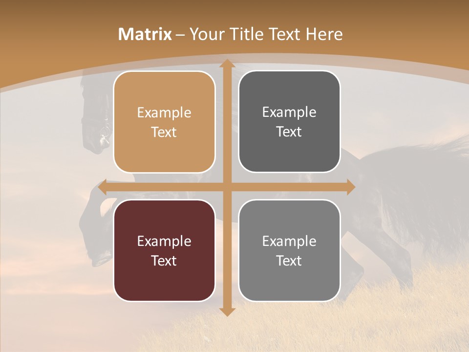 Cloud Energy Chestnut PowerPoint Template