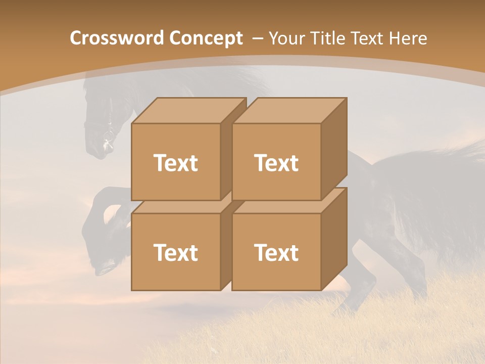 Cloud Energy Chestnut PowerPoint Template