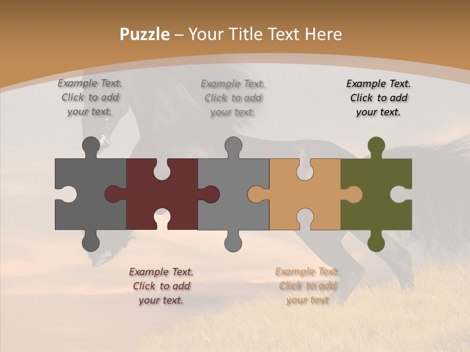 Cloud Energy Chestnut PowerPoint Template