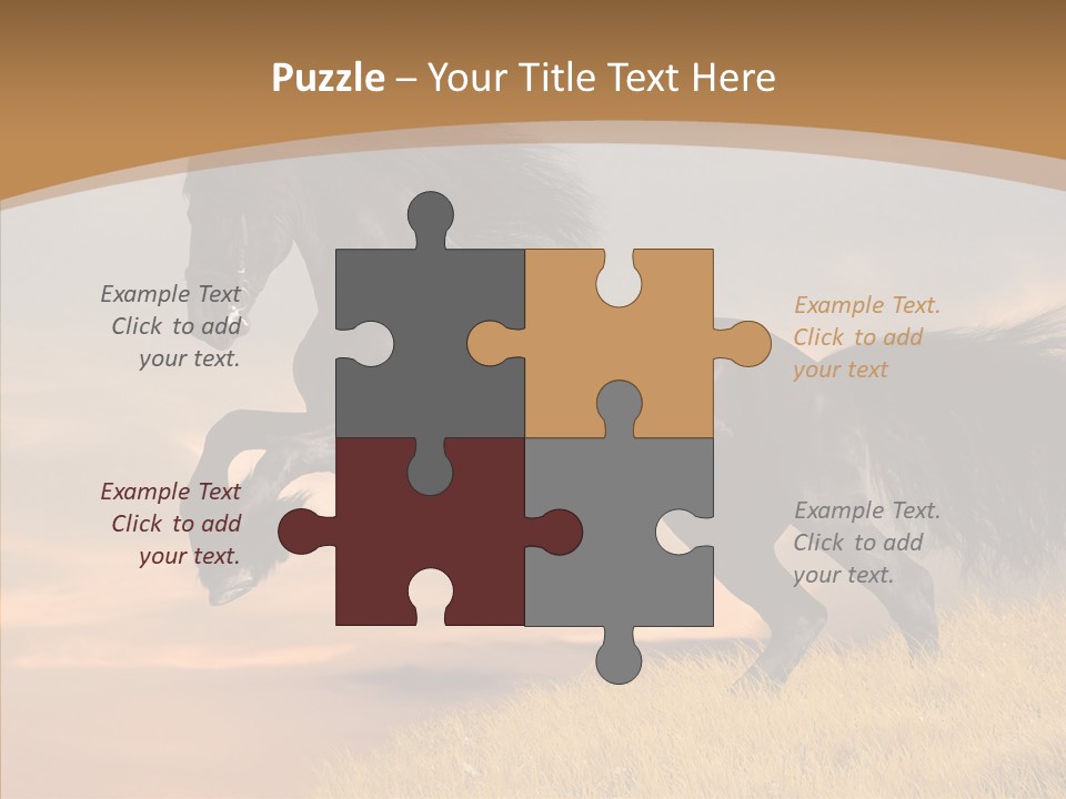 Cloud Energy Chestnut PowerPoint Template