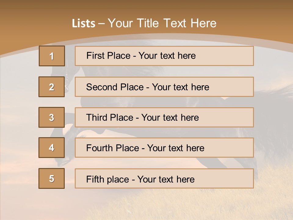 Cloud Energy Chestnut PowerPoint Template