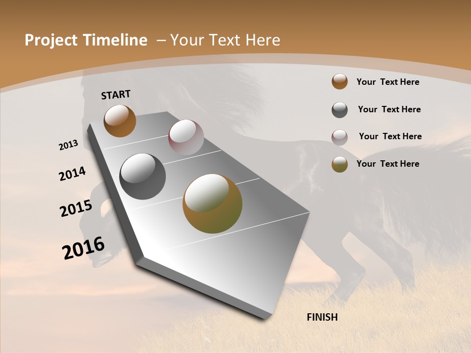 Cloud Energy Chestnut PowerPoint Template