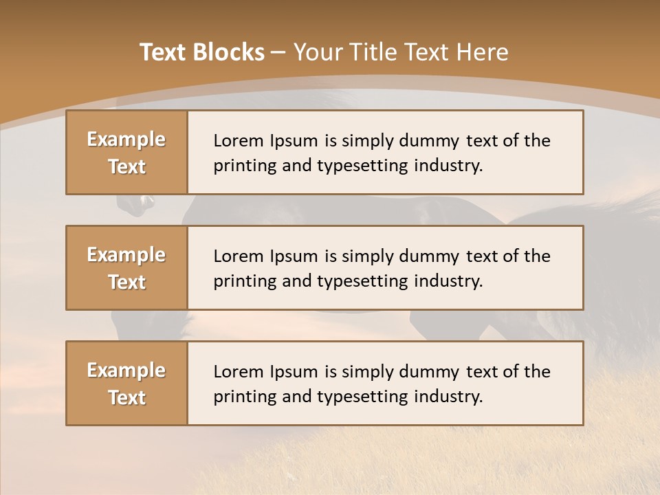 Cloud Energy Chestnut PowerPoint Template