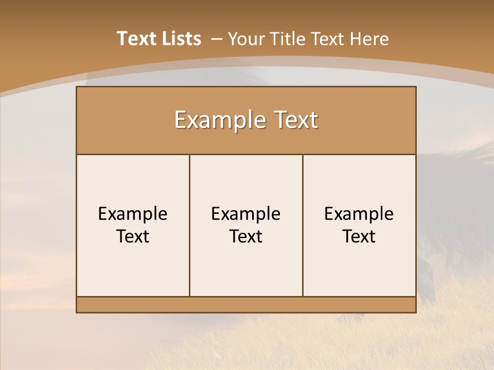Cloud Energy Chestnut PowerPoint Template