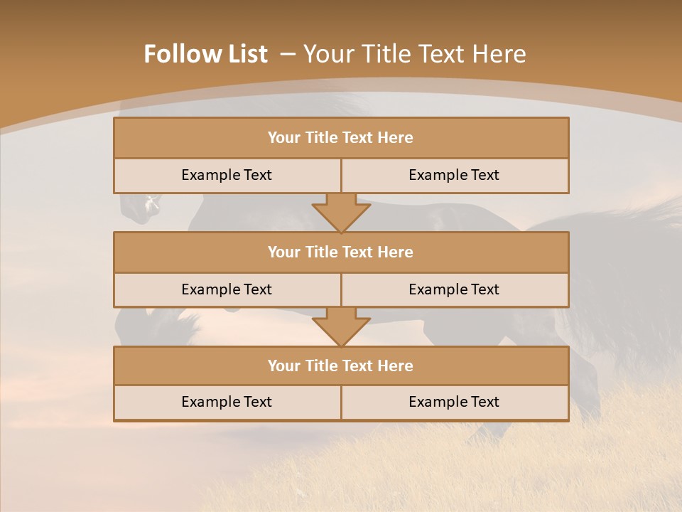 Cloud Energy Chestnut PowerPoint Template
