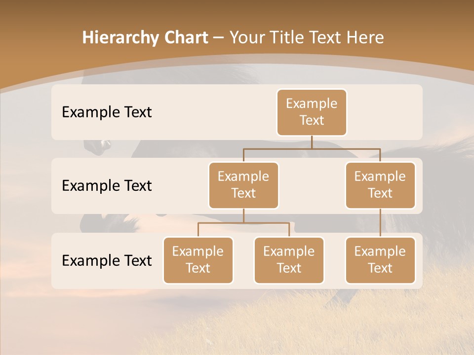 Cloud Energy Chestnut PowerPoint Template