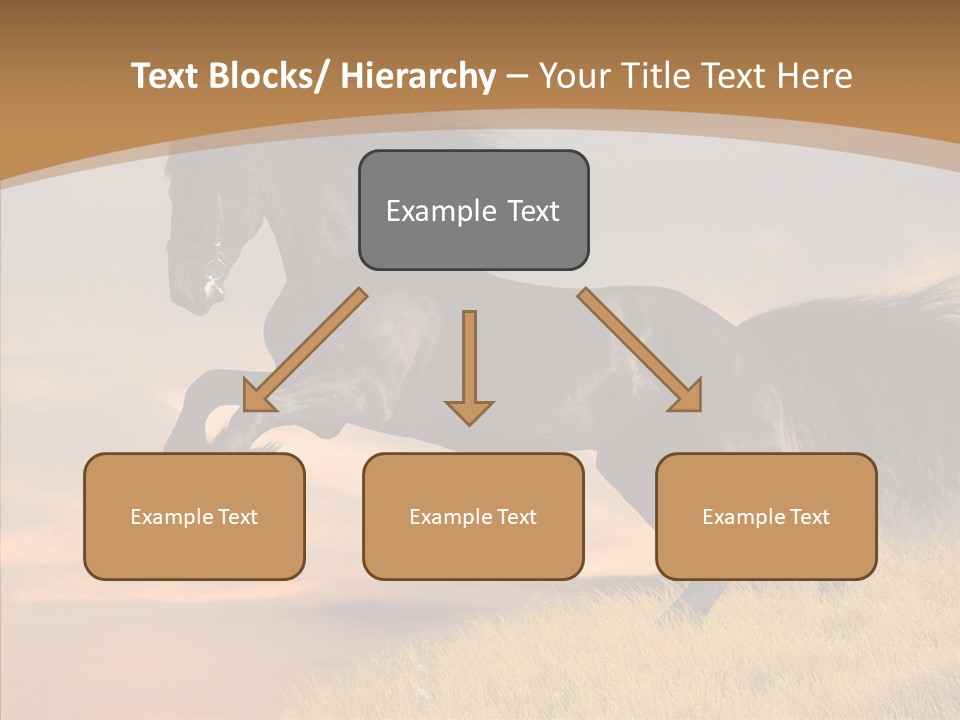 Cloud Energy Chestnut PowerPoint Template