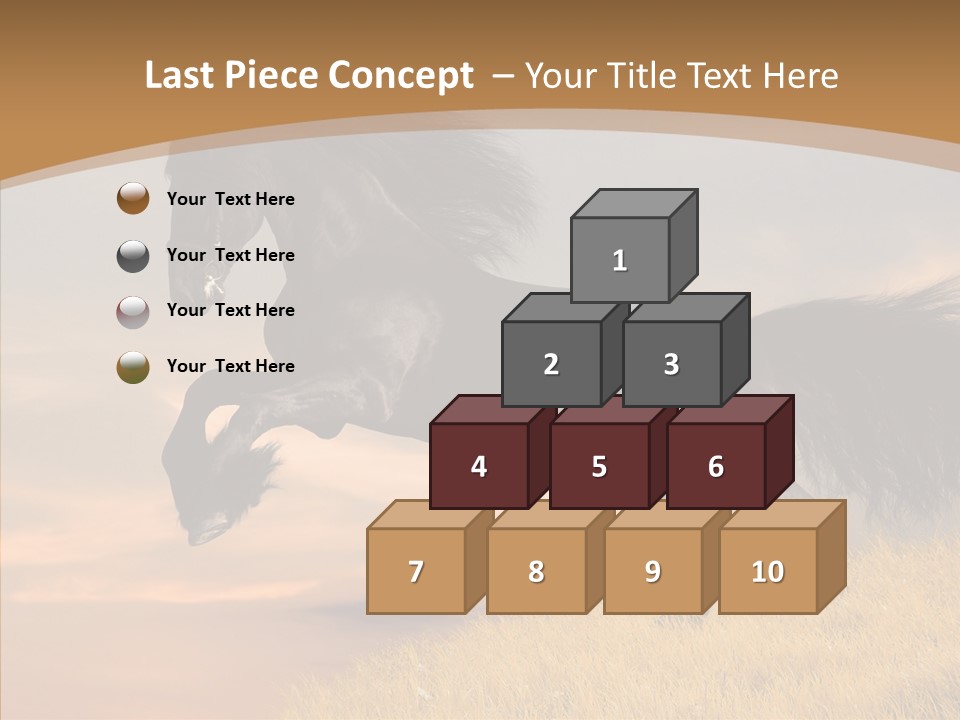 Cloud Energy Chestnut PowerPoint Template