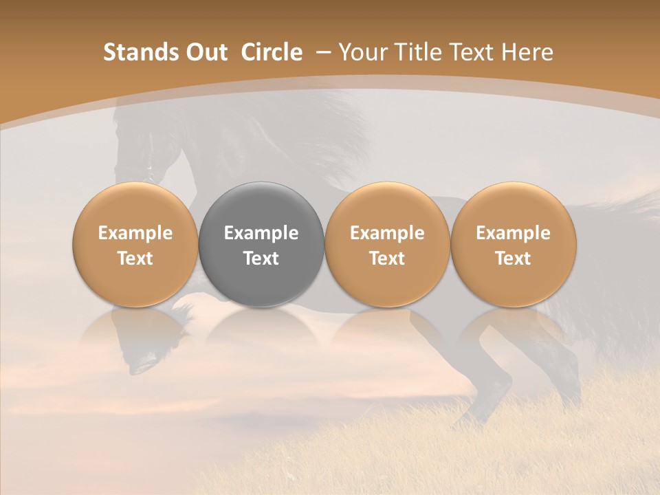 Cloud Energy Chestnut PowerPoint Template